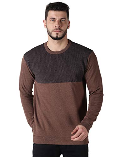 Image of URGEAR Full Sleeve Self Design Men Sweatshirt
