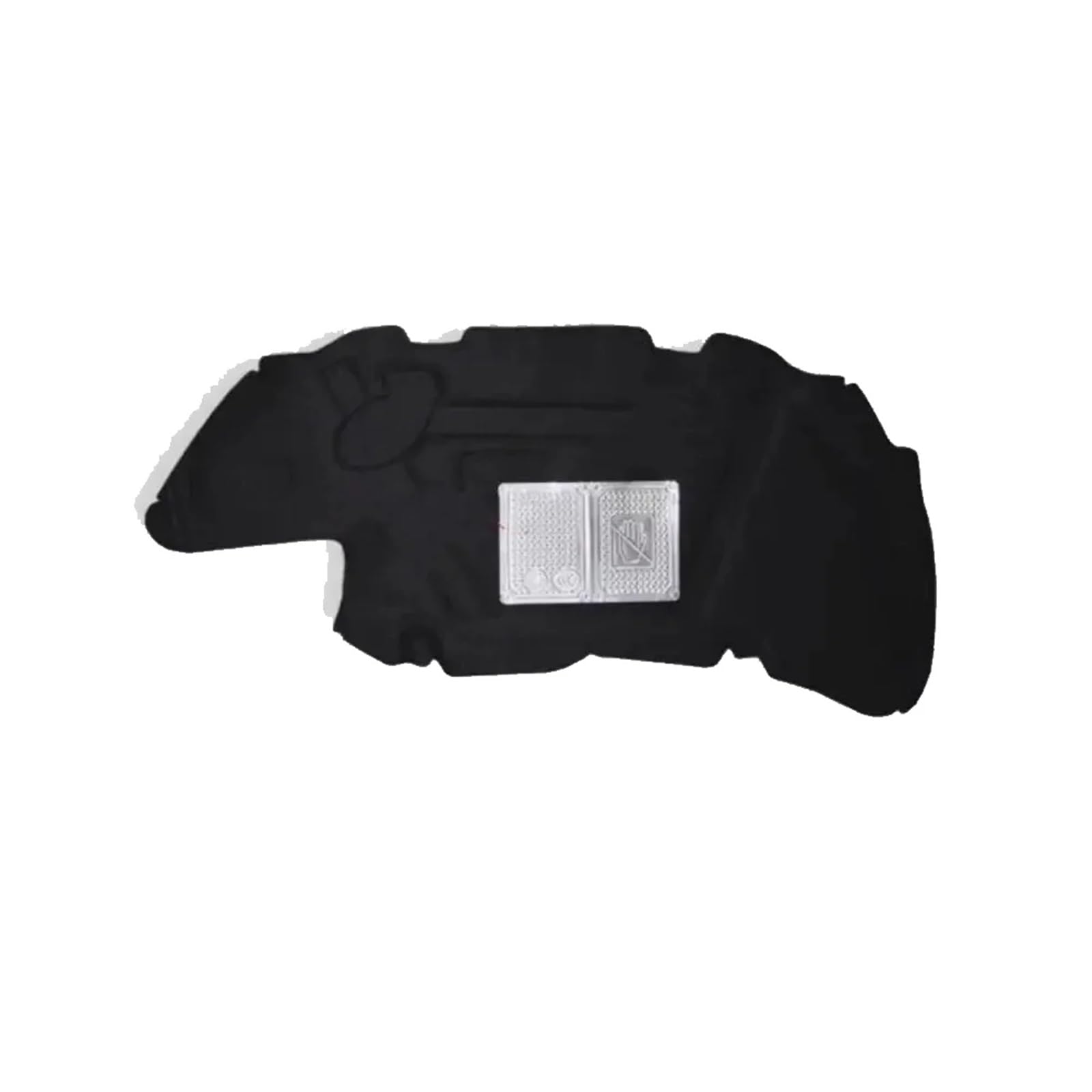 Pexorin Small Aluminum Foil Engine Heat Insulation Pad For Peugeot, 206 1998-2016 1999 2000 2001 2002 Car Hood Engine Linin Thermal Insulation Cotton Soundproof Mat Cover Accessories(Small Aluminum Foil)