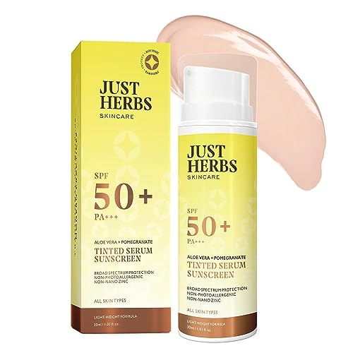 Crème solaire pour peau grasse Green Velly Herbs fluide teinté SPF 50+ hydratant 30 ml