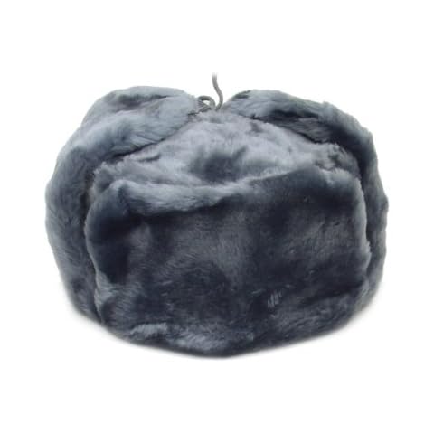 Russian Winter Hat *Shapka-Ushanka*Gray*Size L Cover