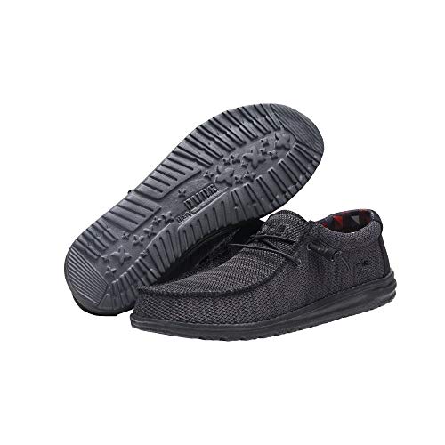 Hey Dude Wally Sox Jet Black - Image 4