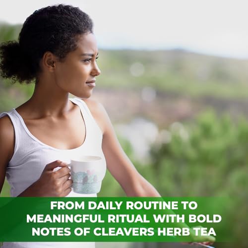 Image of 4 oz. Cleavers Herb Tea (Galium Aparine) - 113g Dried Cleavers Herbal Tea Amor Seco