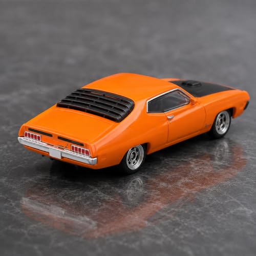 Image of Wizplex CCA Officially Licensed Ford Torino Cobra 1970 1:64 Scale Die Cast Metal Car - Collectible Alloy Classic Muscle with Free-Rolling Wheels, Display Showpiece for Kids 3+ & Car Enthusiasts
