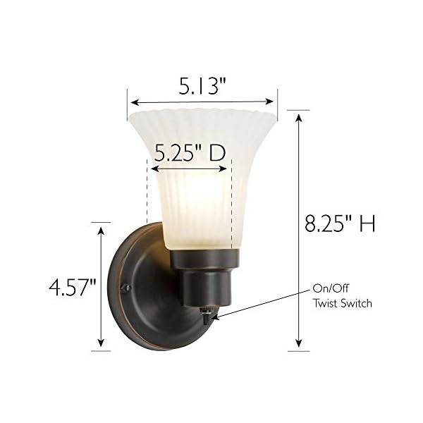 Design House The Village 1-Light Wall Sconce - Image 5