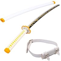 【新品4本セット】コスプレ 大人用 104cm 鬼滅の刃 我妻善逸　刀 模擬刀 新品コスプレ小道具》鬼滅の刃／我妻善逸（模造刀104cm