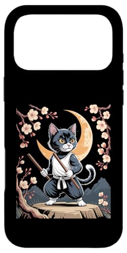 Carcasa para iPhone 17 Pro MAX Kung Fu Cat Hanbo Eskrima Kungfu Kali Kitten Artes Marciales