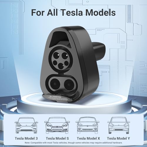 Tera-CCS1-J1772-to-Tesla-Adapter-Only-for-Tesla-Cars-2-in-1-DC-AC-to-Tesla-Model-S-3-X-Y-Fast-Charging-with-Valve-Auto-Close-Support-Level-1-2-3-Electric-Vehicle-Charging-Station-Accessory