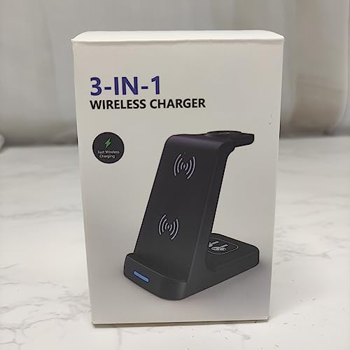 Caricatore Wireless 3 in 1, 18W Caricabatterie