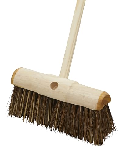 Sealey BM13HX Stiff/Hard Bristle Broom, 325mm