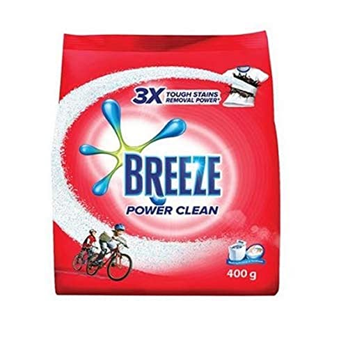 Breeze Powder Detergent Power Clean 400g