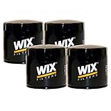 Wix Engine Motor Oil Filter Set Spin-On 4 Pieces For Chrysler 300 2.7 V6