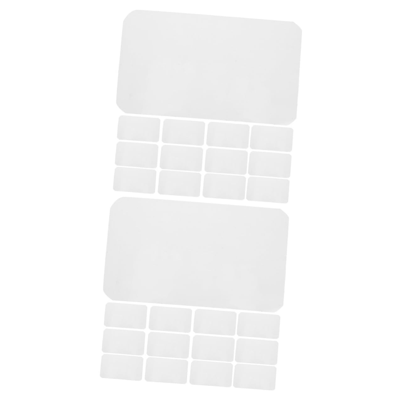 Pegatinas para transferencia térmica VILLCASE para reparar y decorar ropa con 100 piezas 8