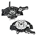 PHILTOP 2 x Front steering knuckle and hub assembly Compatible with 2002-2006 Nissan Altima,Passenger and Driver Side