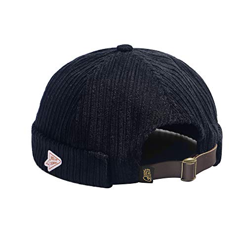 Image of jerague Beanie Hat for Men Women Brimless Cuffed Hat Skullcap Watch Cap Adjustable