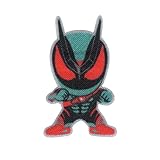 「仮面ライダーシリーズ」令和仮面ライダー シール・アイロン両用ワッペン 入園 入学 通園 通学 (仮面ライダーゼッツ)