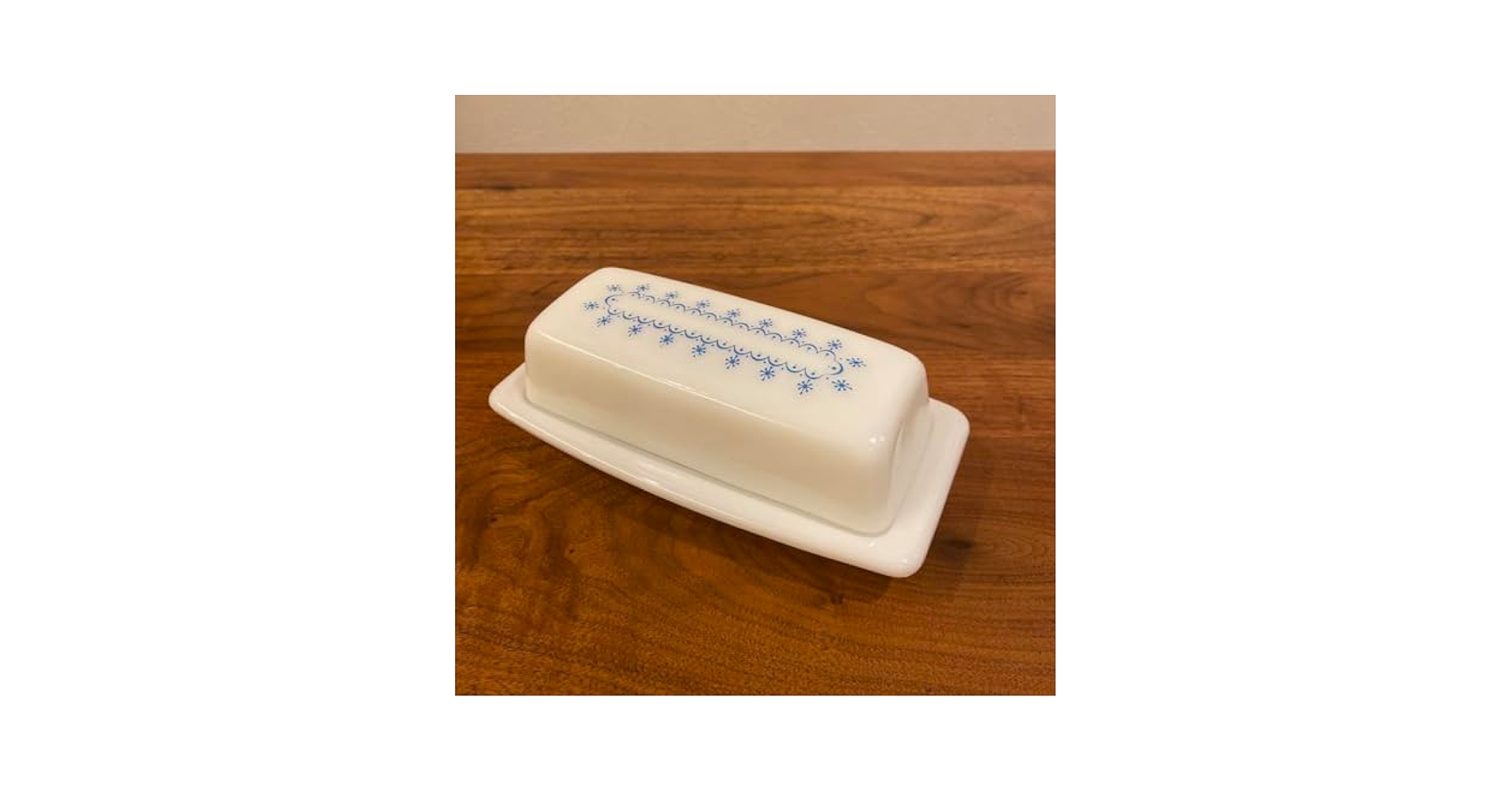 Amazon | オールドパイレックス スノーフレーク バターケース