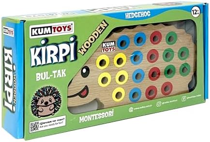 Kumtoys Oyuncak Kirpi Bul Tak - Görsel 5