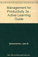 Management for Productivity, Study Guide 0471620394 Book Cover