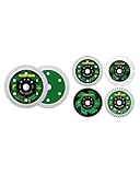 【Contenu de l'emballage】2 pièces : diamètre 75 mm, épaisseur 1,1 mm, hauteur de segment 8 mm, alésage : 10 mm.