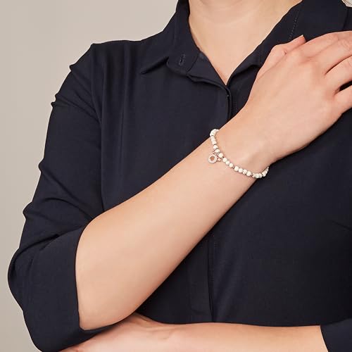 Fossil Women's Rose Gold-Tone Stainless Steel Chain or Beaded Bracelet for Women3