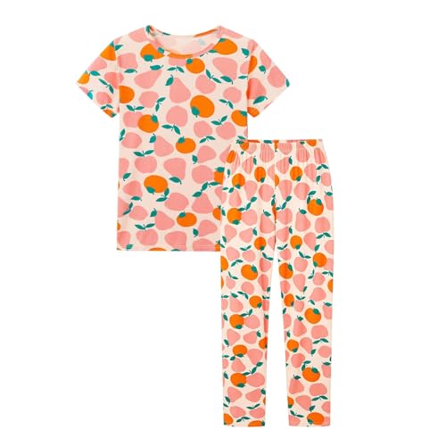 Conjunto floral de niña para jugar en el parque con sudadera manga larga y pantalón