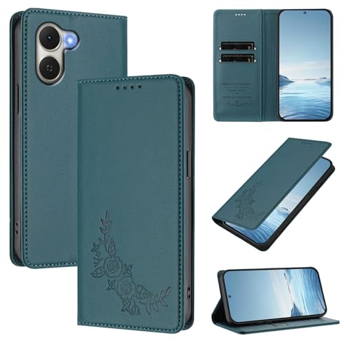 �X�}�z�P�[�X �Ή��@�� for Tecno Spark Go 3 �yRFID�u���b�N�z�y�J�[�h�z���_�[�t�����z �}�O�l�b�g�J�� �X�^���h�@�\�t���z�X�}�z�P�[�X Green