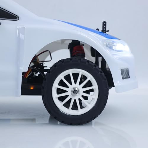 Image of 1004 1 /10 70KM /H 4 * 4 Remote Control Rally Car RC Brushless Electric Racing Vehicle 60A ESC 3 Differentials Metal Gears Hobby Grade Model for Adult(Style D)