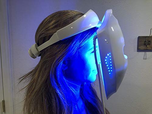 ROCSTDM 3 in 1 LED Beauty Mask Photon Light Skin Rejuvenation Therapy Facial Skin Care Machine