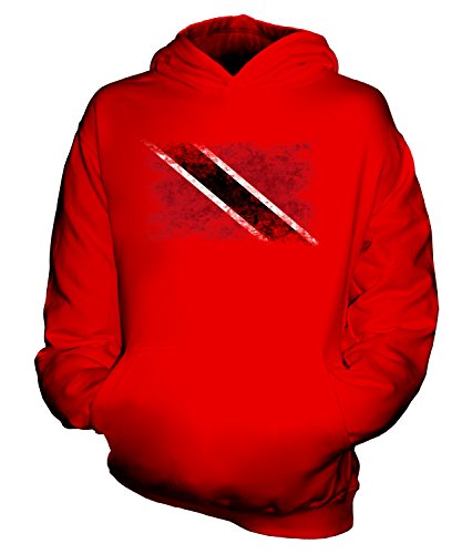Sweat Trinité-et-Tobago enfant à capuche style délavé idéal pour l'école et le sport