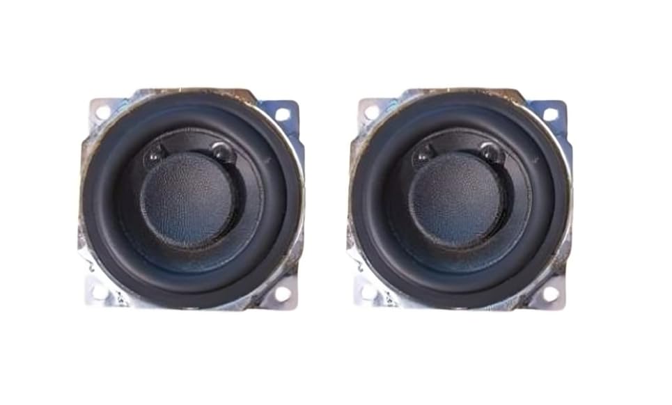 SP Electron SP Electron Pack of 2 Pcs 2 inch 4 ohm 3W Round Full Range Home Audio Speaker Stereo Subwoofer (Set of 2)