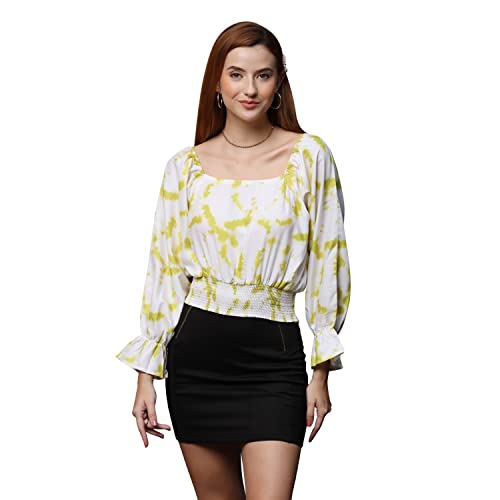 Image of GRECIILOOKS Women Tops | Tops for Women | Tops for Jeans for Women | Korean Tops for Women | One Piece Dress for Women | Western Tops for Women Stylish
