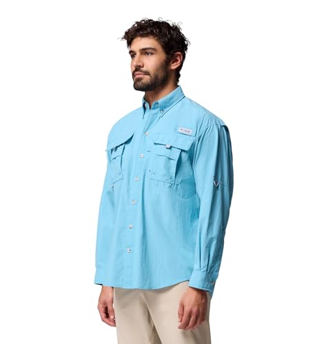 Image of Columbia Men's PFG Bahama II Long Sleeve Fishing Shirt