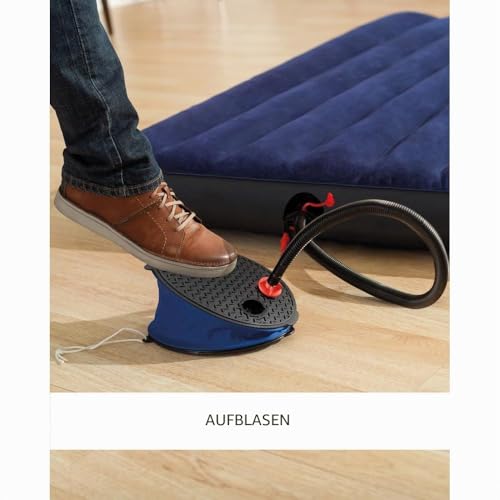 Intex Luftpumpe Fußpumpe Bellows, 28 cm, 69611E, Mehrfarbig