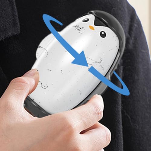 Rolo de fiapos de tamanho de viagem para roupas, bola de rolo de fiapos em formato de pinguim | Ferr