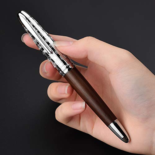Asvine RSGS97XV Hongdian 6016 Natural Wood Fountain Pen thumb #2
