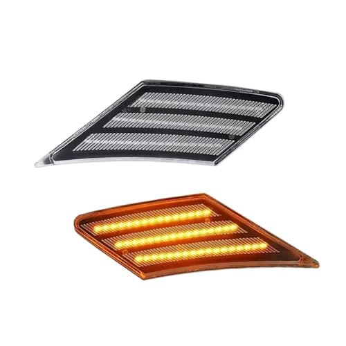 �T�C�h �^�[�������v �ɓK������FT86 �ɓK������GT86 2017 2018 2019 2020 2021 2x LED �_�C�i�~�b�N�^�[���V�O�i�����C�g�T�C�h�}�[�J�[�C���W�P�[�^�[�V�[�P���V���������v(Clear Lens Amber)