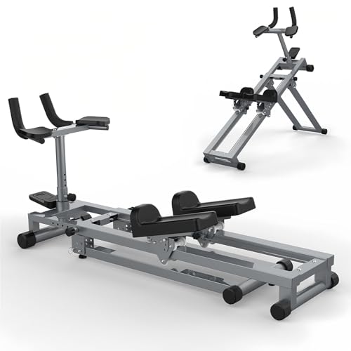 Máquina estiradora de espalda para ejercicio de espalda baja, entrenador de giro de columna vertebral 3 en 1 para activación central y entrenamiento de cuerpo completo