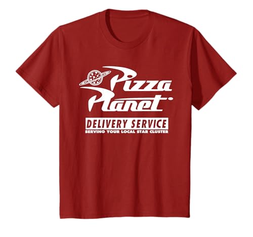 Disney Pixar Toy Story Pizza Planet Delivery Service Red T-Shirt
