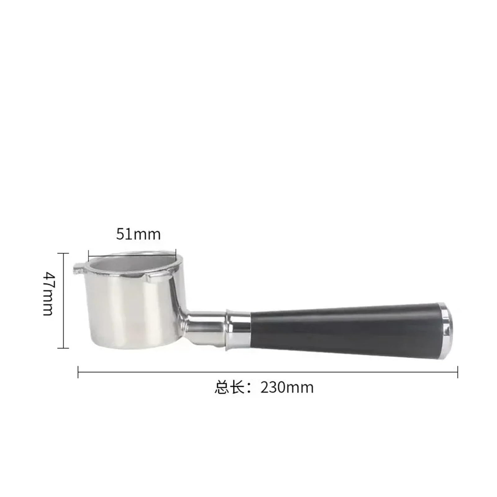 Amazon.co.jp: 51mm ボトムレス ポルタフィルター 3個口、Delonghi、La