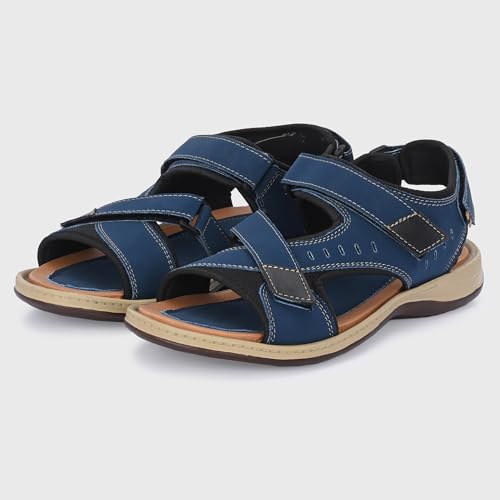 Image of Centrino Men's Sandal |leather sandals for office |New Fashion sandals for Men|Grip Insole for Stability | Comfortable Men Sandal with Premium Comfort & Quality (2029)