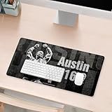 Head Case Designs Officially Licensed WWE Raising Stone Cold Steve Austin Gaming Office Desk PC Keyboard Mouse Mat Pad 23.62 x 11.81 x 0.12 inches (600 x 300 mm) - L - Image 5