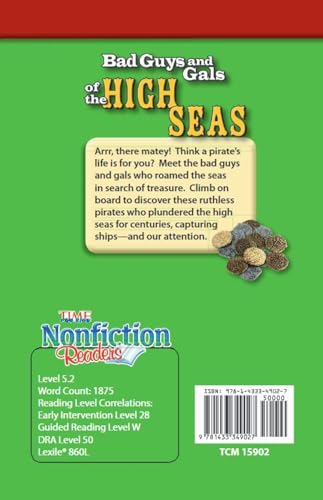 Bad Guys and Gals of the High Seas (TIME FOR KIDS(r) Nonfiction Readers) - Image 2