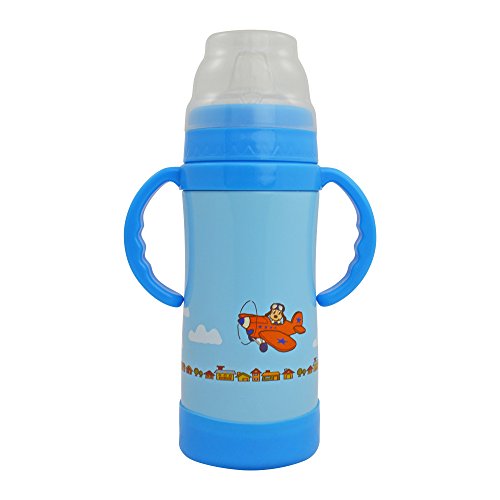 EcoVessel Kid's Insulated Stainless Steel Sippy Cup Water Bottle - 10 Ounces