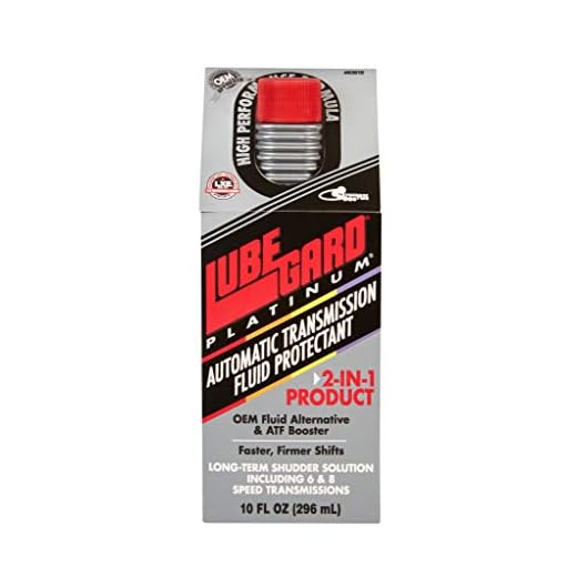 Lubegard 63010 Platinum Automatic Transmission Fluid Protectant, 10 oz.