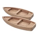 Idea de regalo reflexiva: el modelo de barco sirve como un regalo único y reflexivo, ideal para transmitir cálidos deseos y bendiciones a los seres queridos, de madera, figura de mini canoa