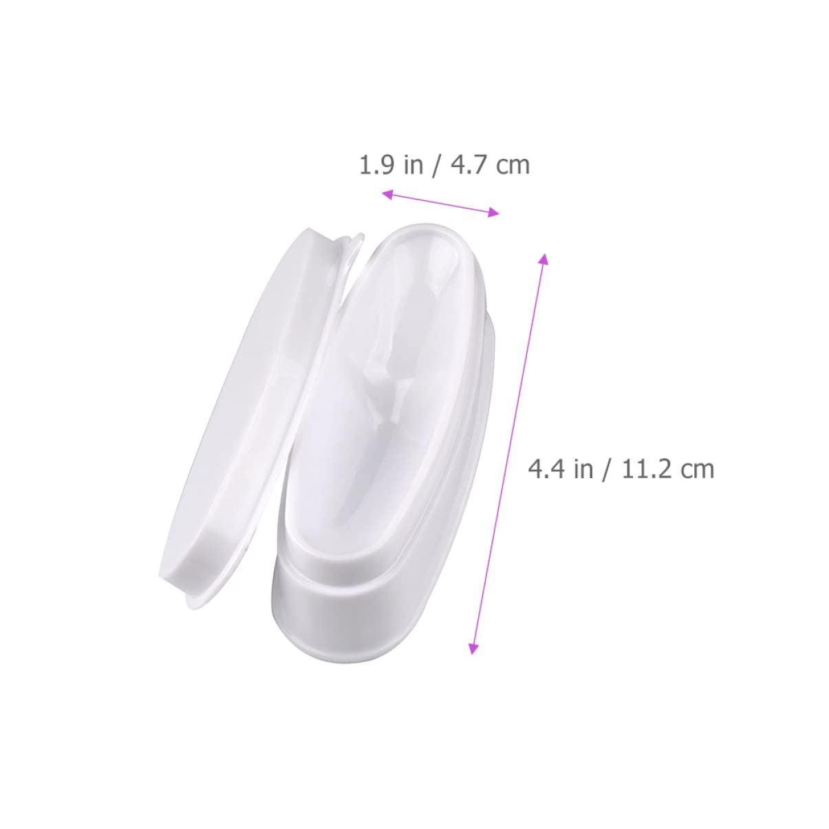 FRCOLOR 10 Set Dip French Dip Powder Nail Kit Dip Powder Organizer Strumenti per Manicure Organizzatori di Polvere con