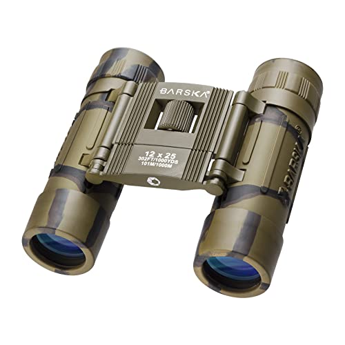 Barska 12x25 Lucid View Binocolo, Mimetico