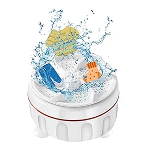 Pacienjo Mini-wasmachine, mini-USB-aangedreven ultrasone turbine-wasmachine, ondergoed, sokken, vuilreiniger voor studentenwoningen