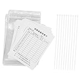 GANAZONO 20 Pack Equipment Inspection Cards Tamper Proof Labels for Industrial Use