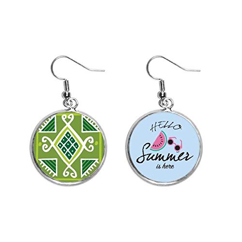 Pendientes de sandía con tótems de México, el regalo cultural perfecto para amantes de la historia